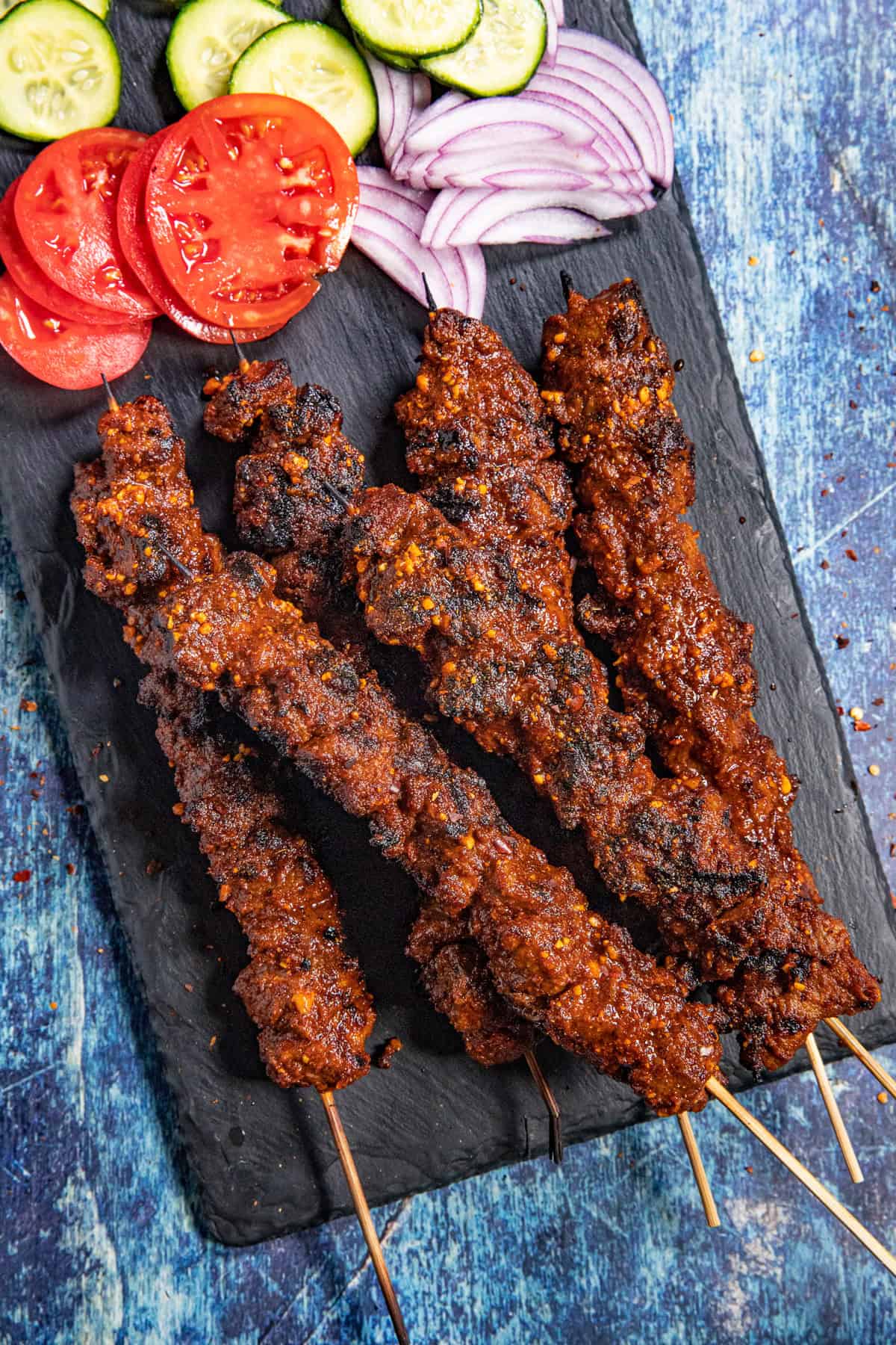 Suya Skewers with Groundnut Spice Crust